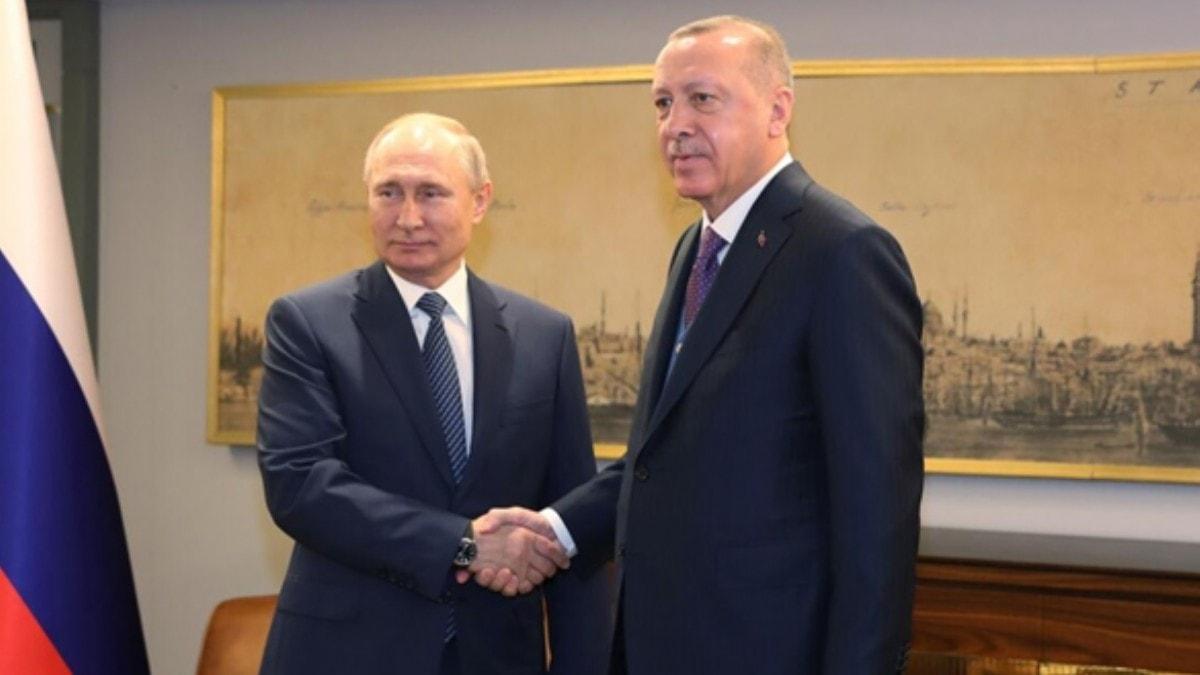 Son dakika haberi: Bakan Erdoan Putin ile grecek