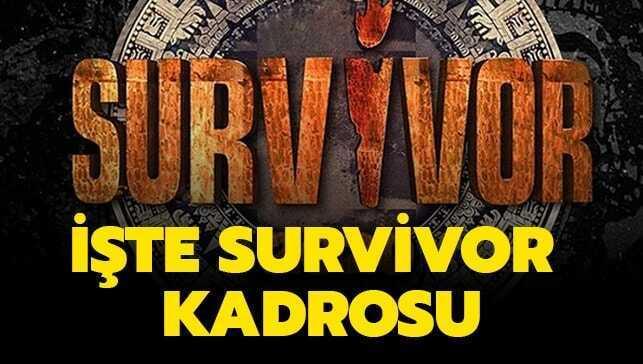 İşte 2020 Survivor kadrosu