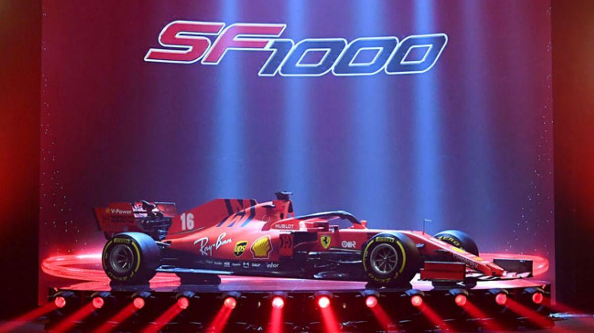 Ferrari, Formula 1'de kullanaca yeni arac SF1000'i tantt