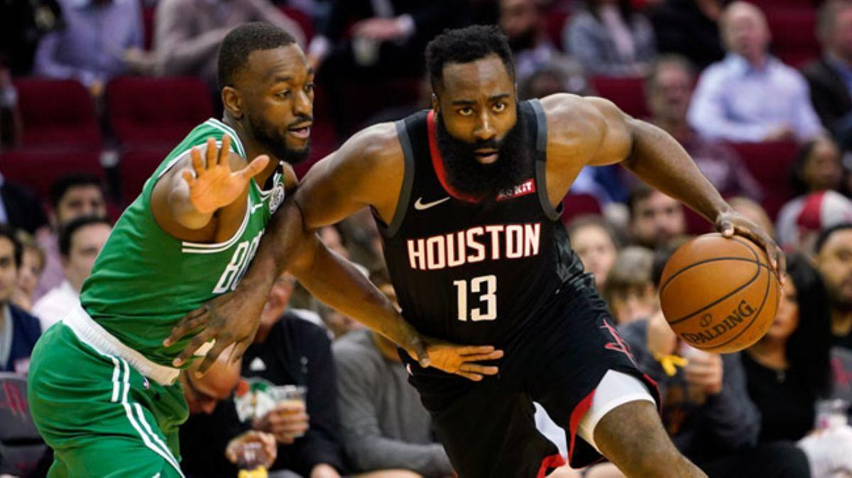 James Harden'n yldzlat mata Houston Rockets sahasnda Boston Celtics'i devirdi