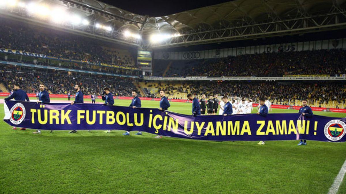 Fenerbahe'nin at pankarta ceza geliyor!