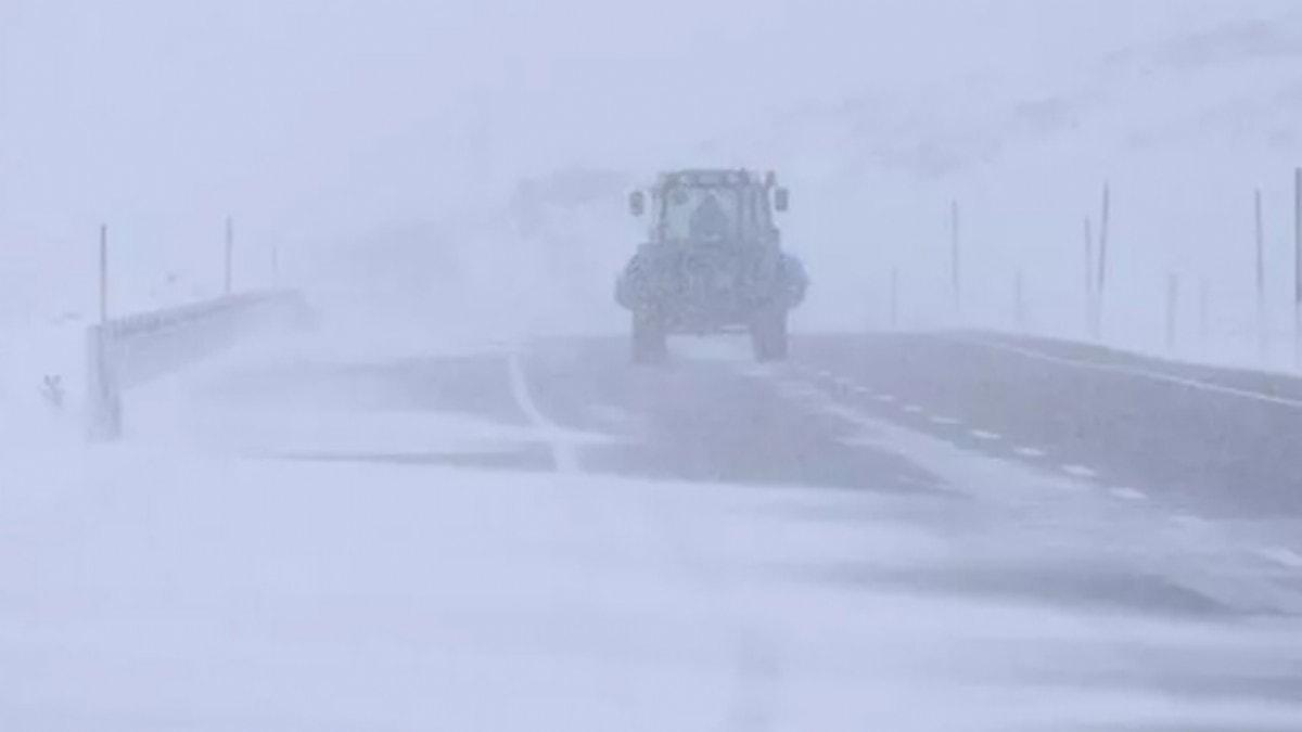 Deprem blgesi iin kuvvetli kar uyars