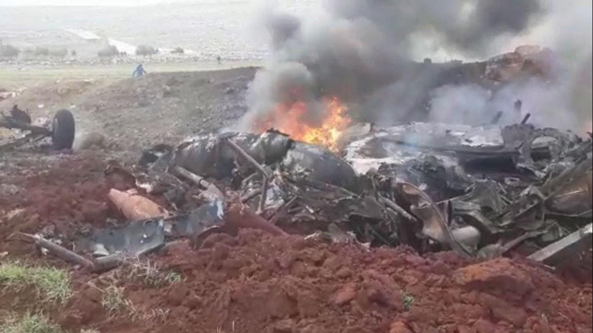 Son dakika haberi: Esed rejimine ait helikopter drld