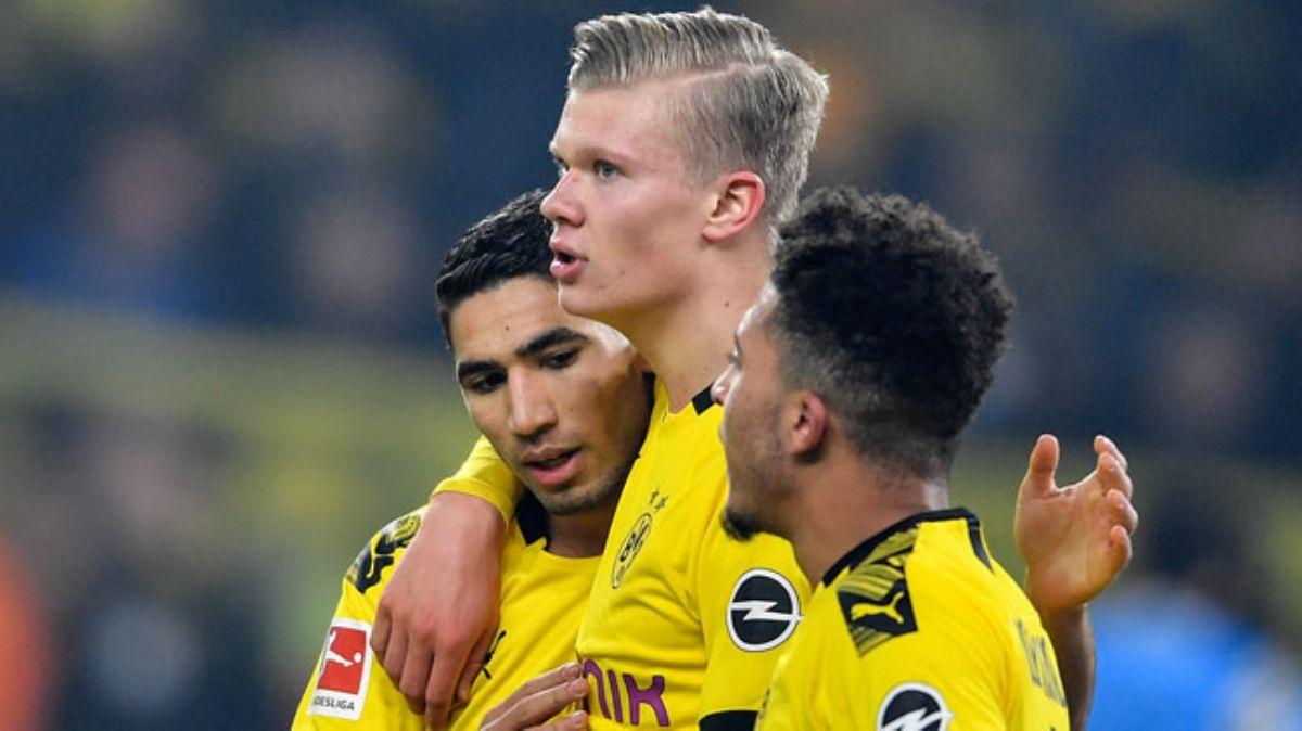 Borussia Dortmund sahasnda Eintracht Frankfurt'u 4-0 malup etti