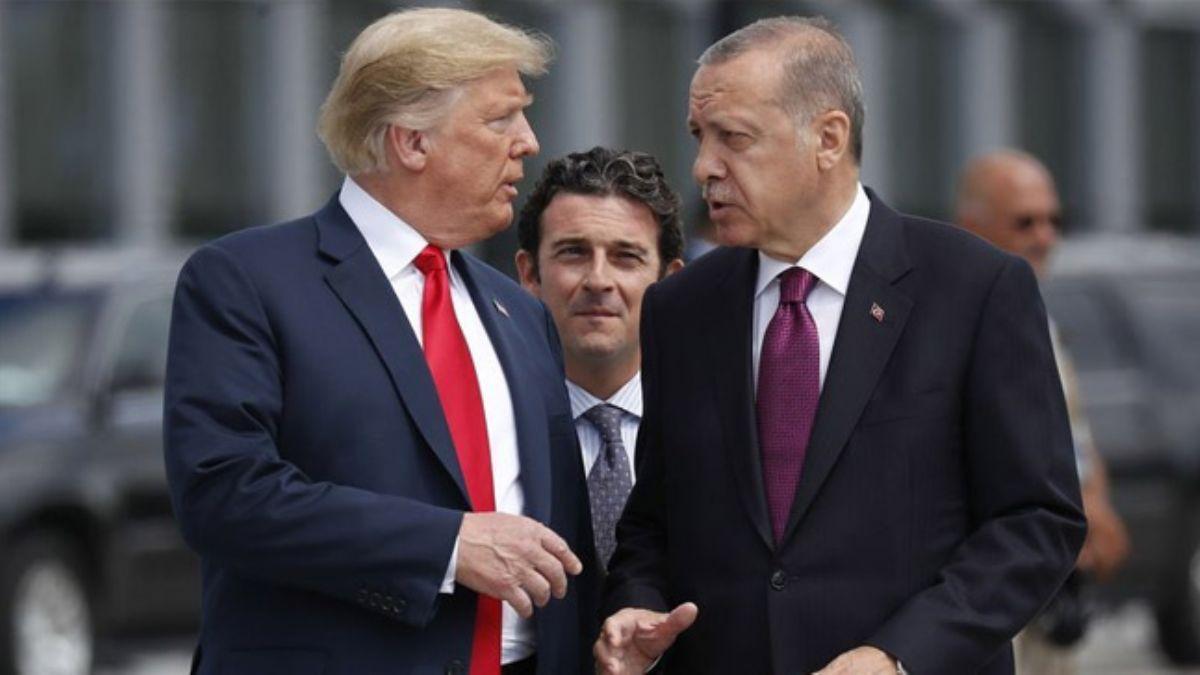 Bakan Erdoan ve Trump arasnda kritik grme