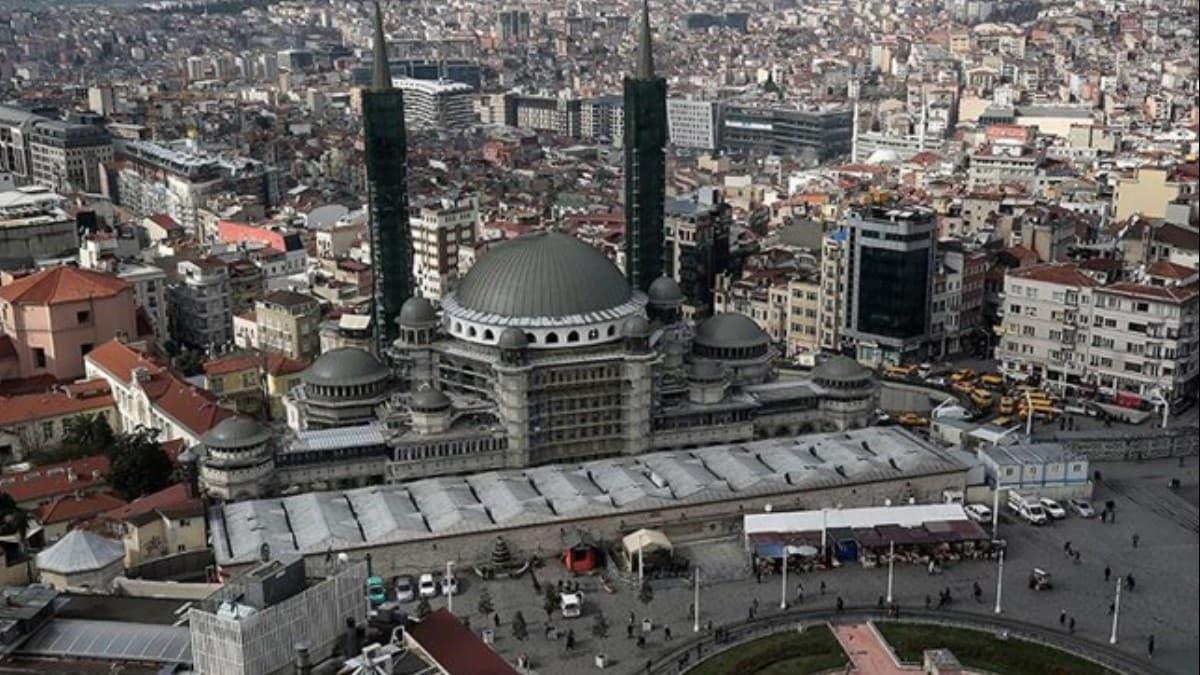 Taksim Camisi inaat tamamlanacak ve ibadete hazr hale gelecek