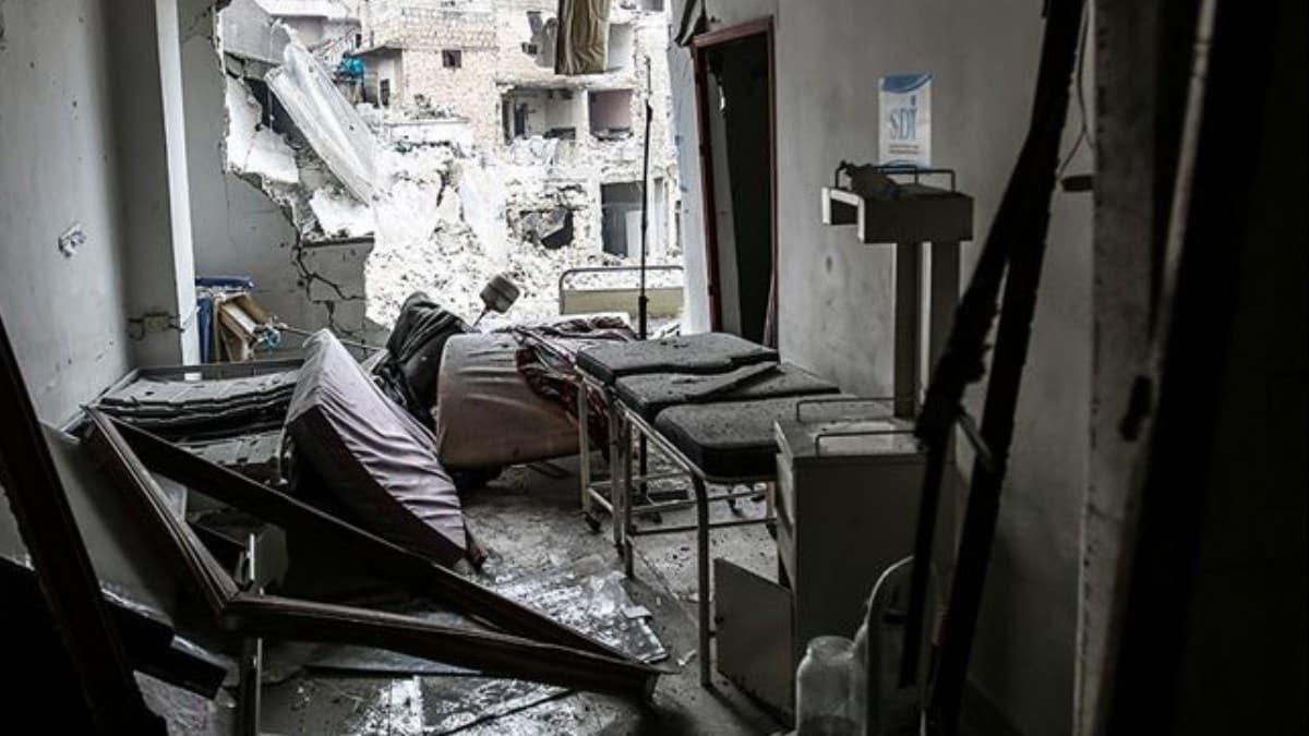 Rus sava uaklar Halep krsalnda 2 hastaneyi vurdu
