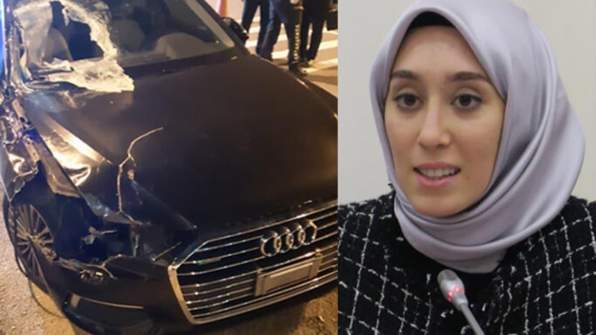 AK Partili Rmeysa Kadak trafik kazas geirdi