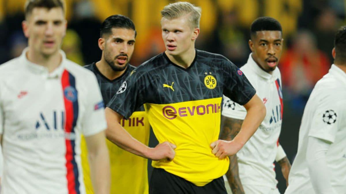 Borussia Dortmund, Erling Haaland'n golleriyle PSG'yi malup etti