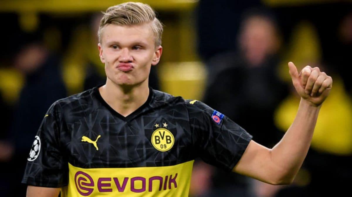Borussia Dortmund'un yeni transferi Erling Haaland durdurulamyor