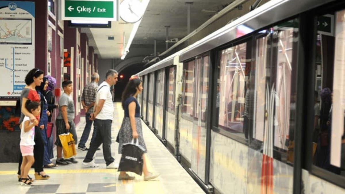 stanbul'da metro seferlerinde aksama