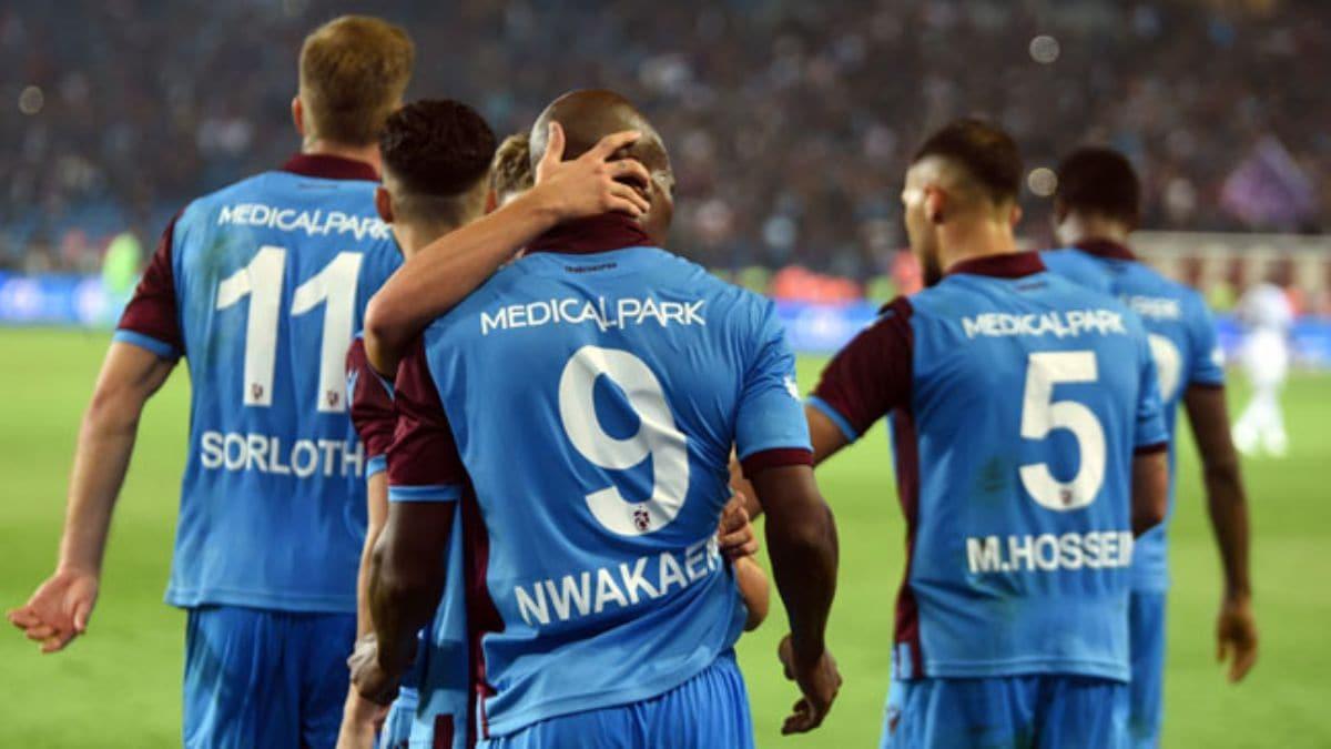 Trabzonspor'da 5 futbolcu kart snrnda bulunuyor