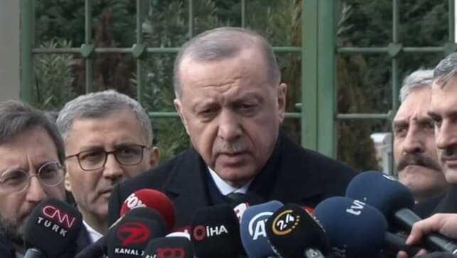 Başkan Erdoğan o görüşmeyi işaret etti: Bir savaş var diyebilirim...