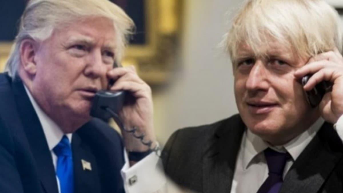 Trump ve Johnson telefonda ABD'de yaplacak G7 Zirvesi'ni grt