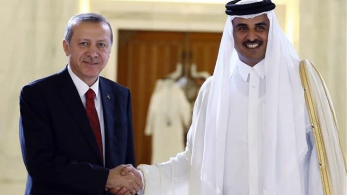 Byk destek! Katar, Trkiye'nin ykne omuz verdi 