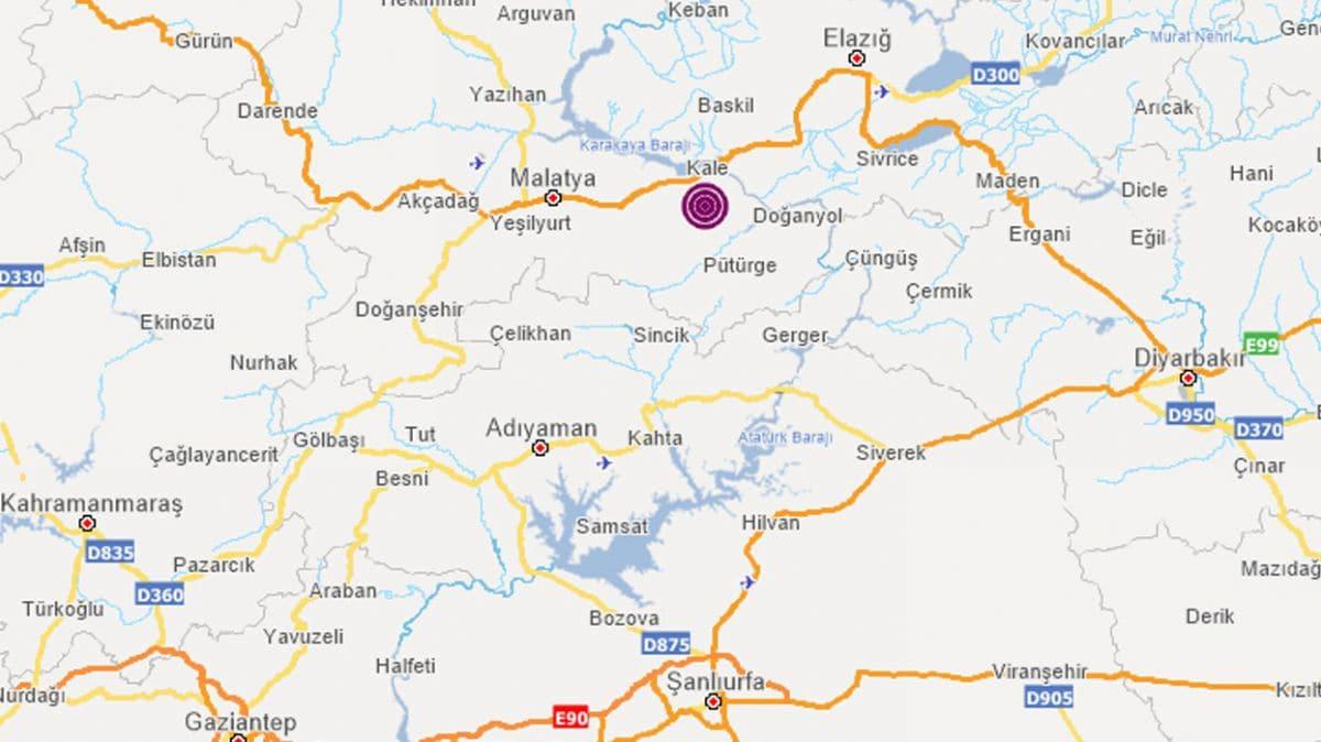 Son dakika haberi: Malatya'da 4.9 byklnde deprem! Vali son durumu aklad