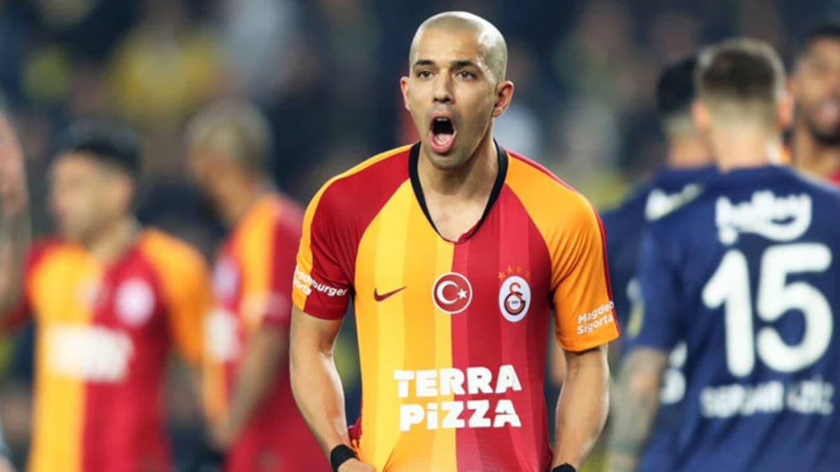 Galatasaray'da Yusuf Gnay ve Feghouli'den derbi zaferi sonras paylam