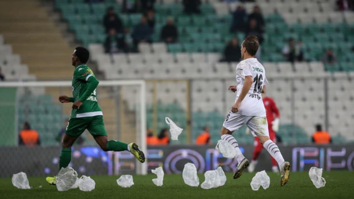 Bursaspor - Altay manda futbolcularn zor anlar