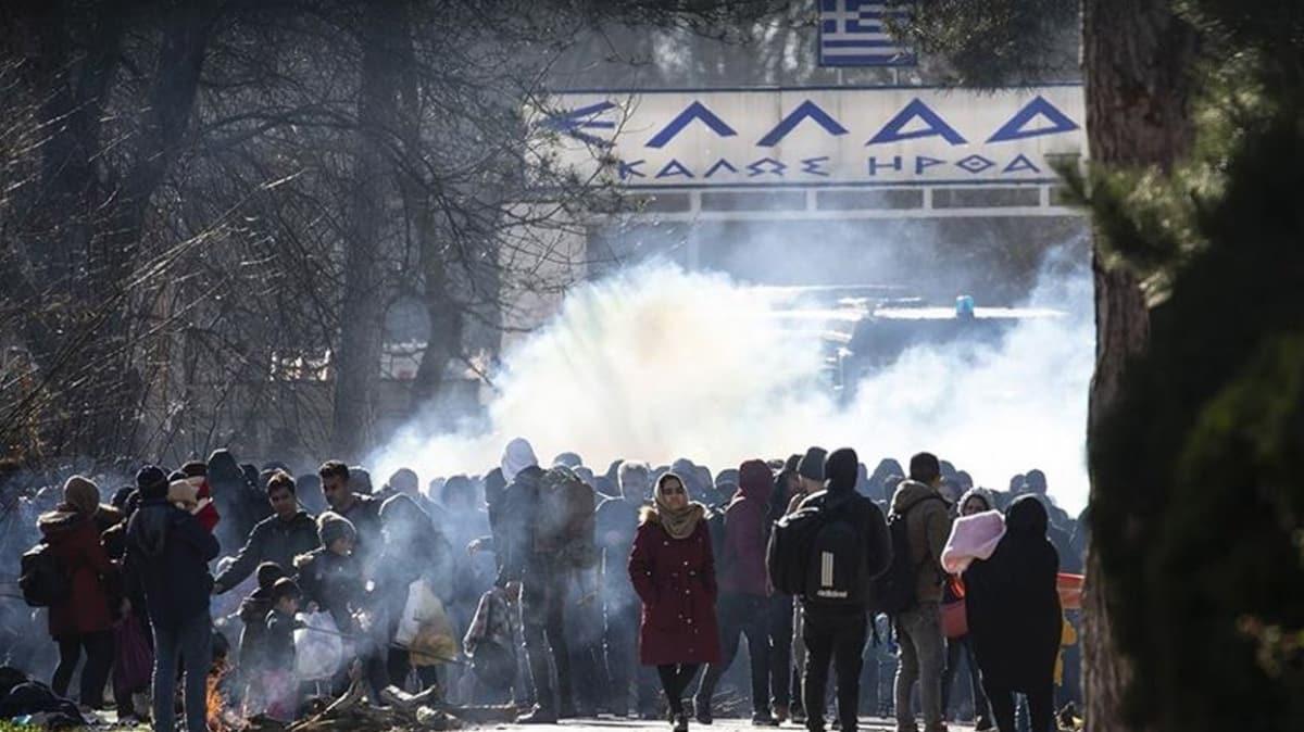 Yunanistan'da mlteci alarm! Biber gaz ve ses bombalaryla mdahale ettiler... Miotakis aklama yapt