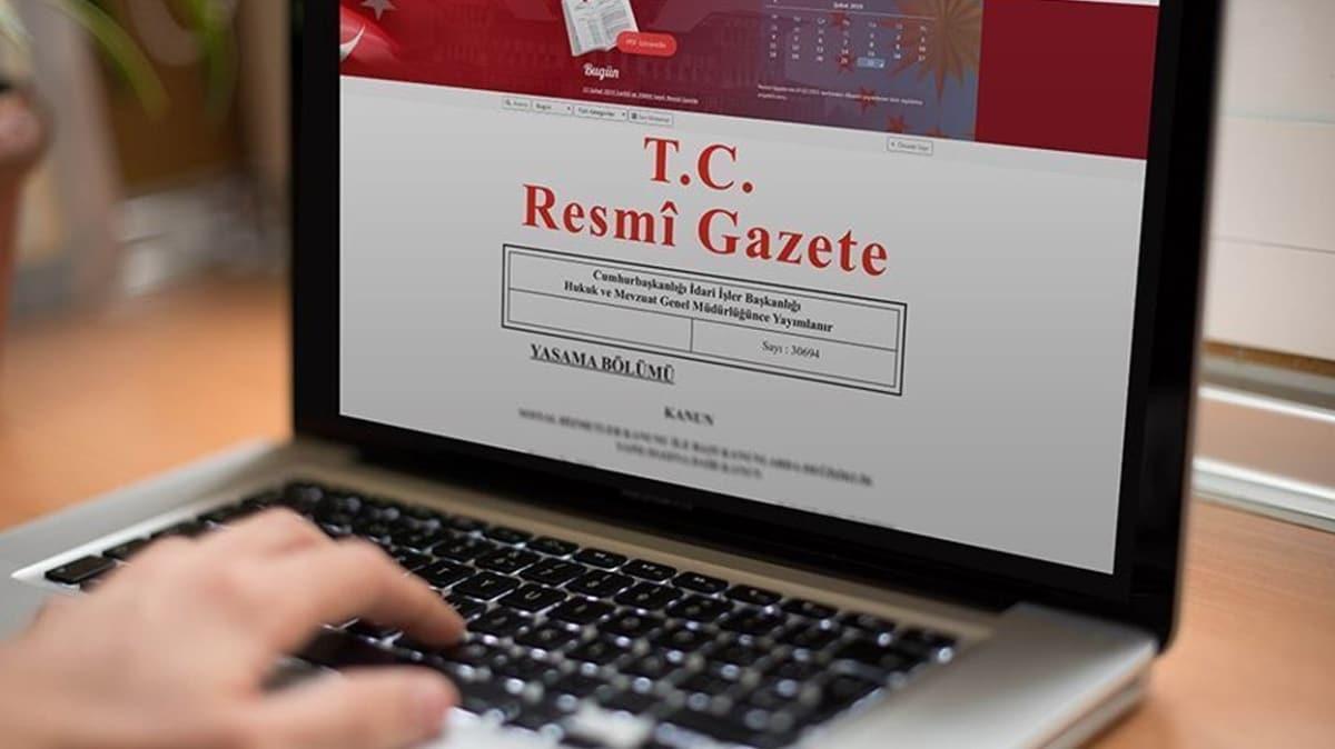 Atama kararlar Resmi Gazete'de