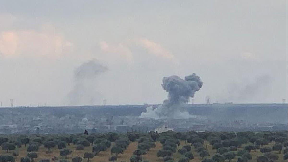 TSK, Esed rejiminin Halep'teki Neyrab askeri havaalann vurdu