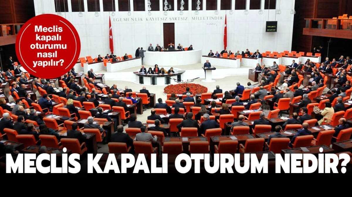 devlet srr tbmm kapal oturum nedir idlib kapal oturumu fotoraflar resimleri