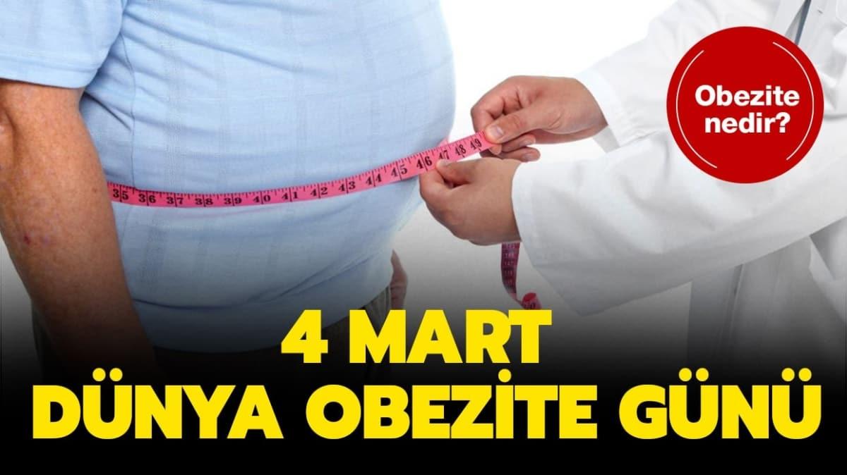 4 Mart Dnya Obezite Gn nedir" 