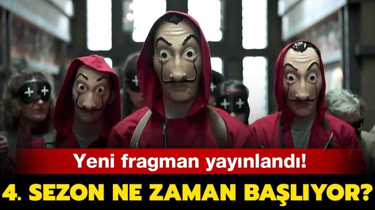 La Casa De Papel 4. sezon fragman yaynland!