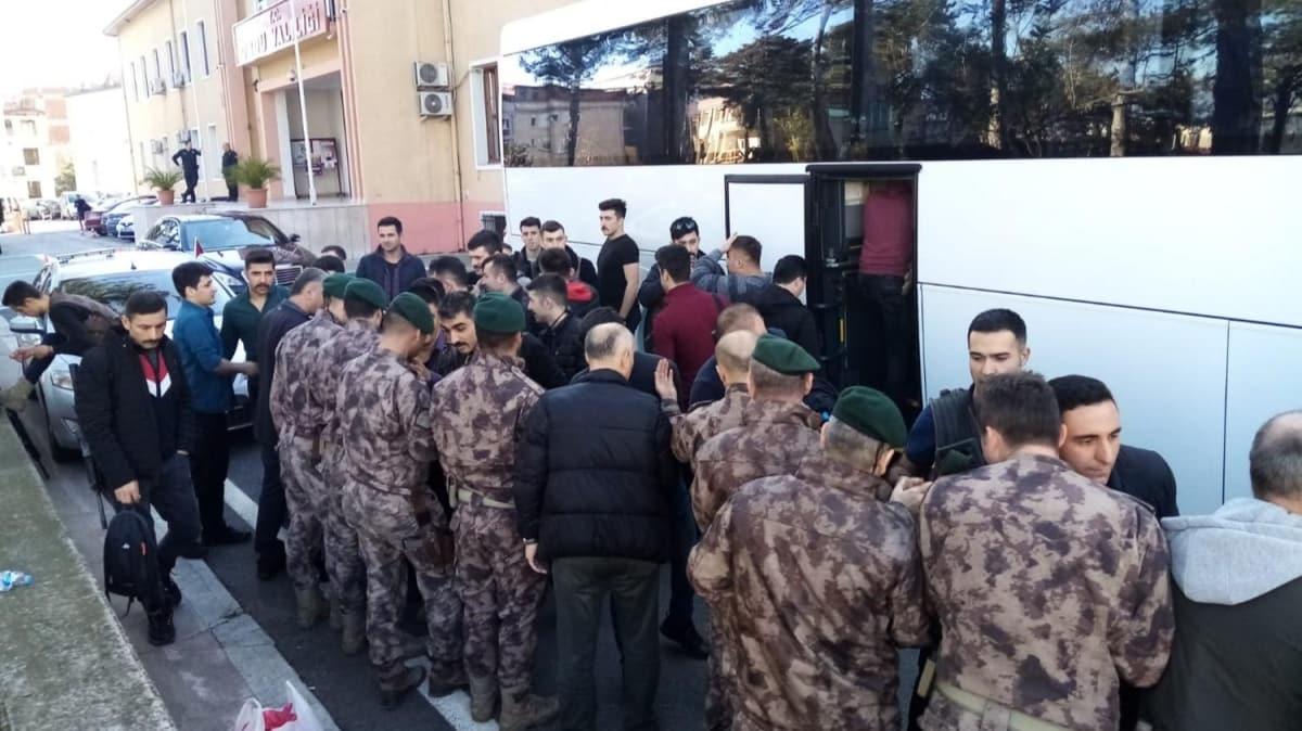 Ordu'dan 40 zel Harekat polisi, Edirne'ye gitti