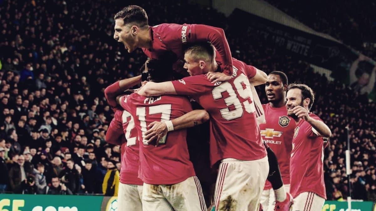 Manchester United rahat galibiyetle FA Cup'ta eyrek finale ykseldi