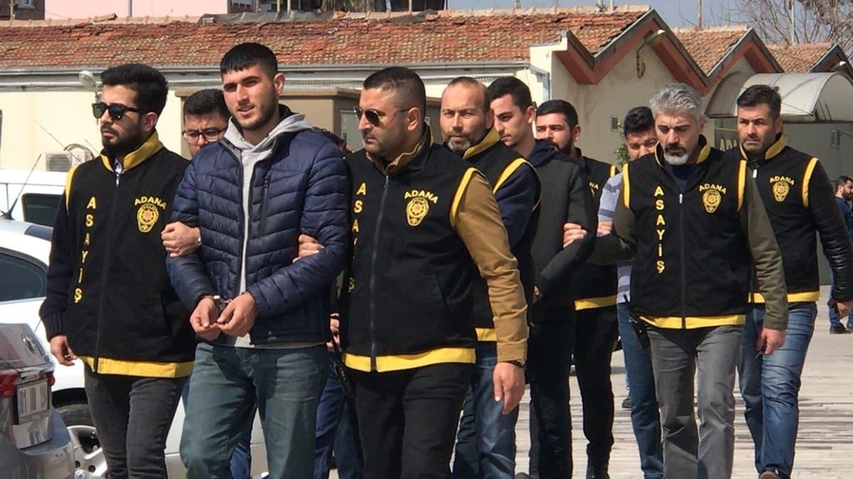 Adana'da yasa d yollardan elde edilen paray alan 4 pheliden 3' tututkland