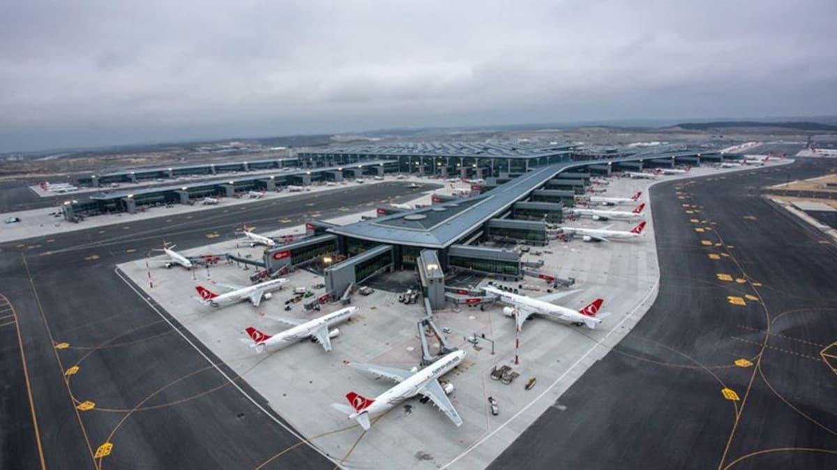 stanbul Havaliman 11 ayda 64 milyon yolcuya hizmet verdi