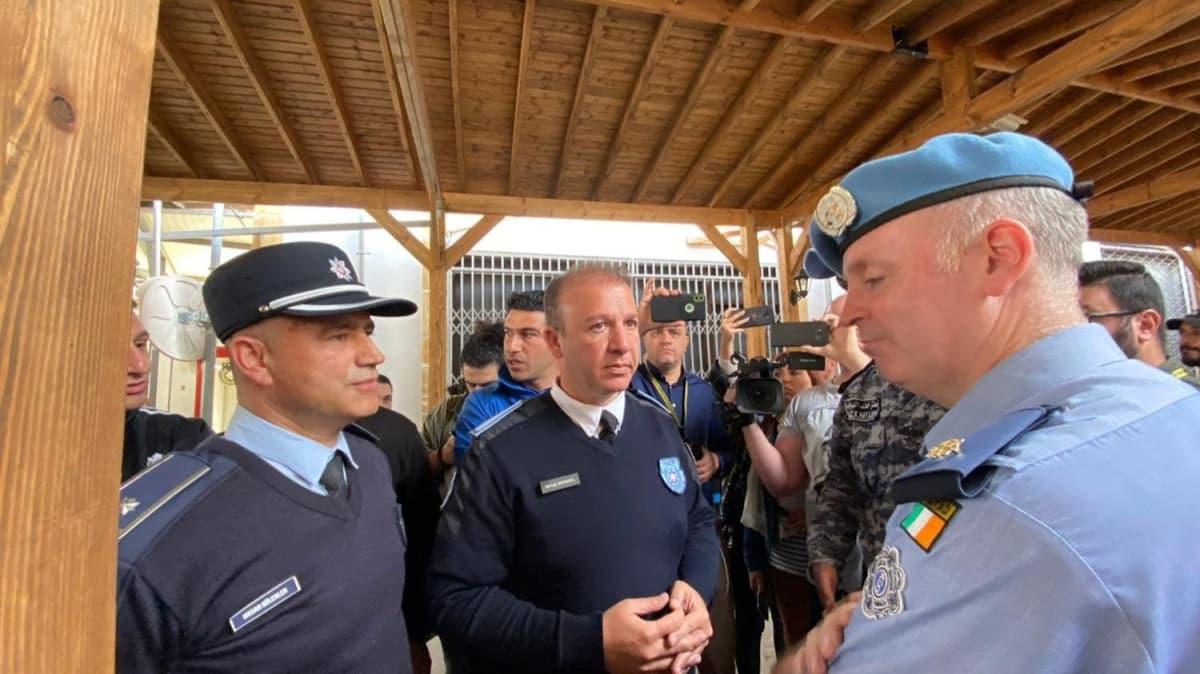 KKTC polisi ile BM askerleri arasnda 'snr kaps' gerginlii