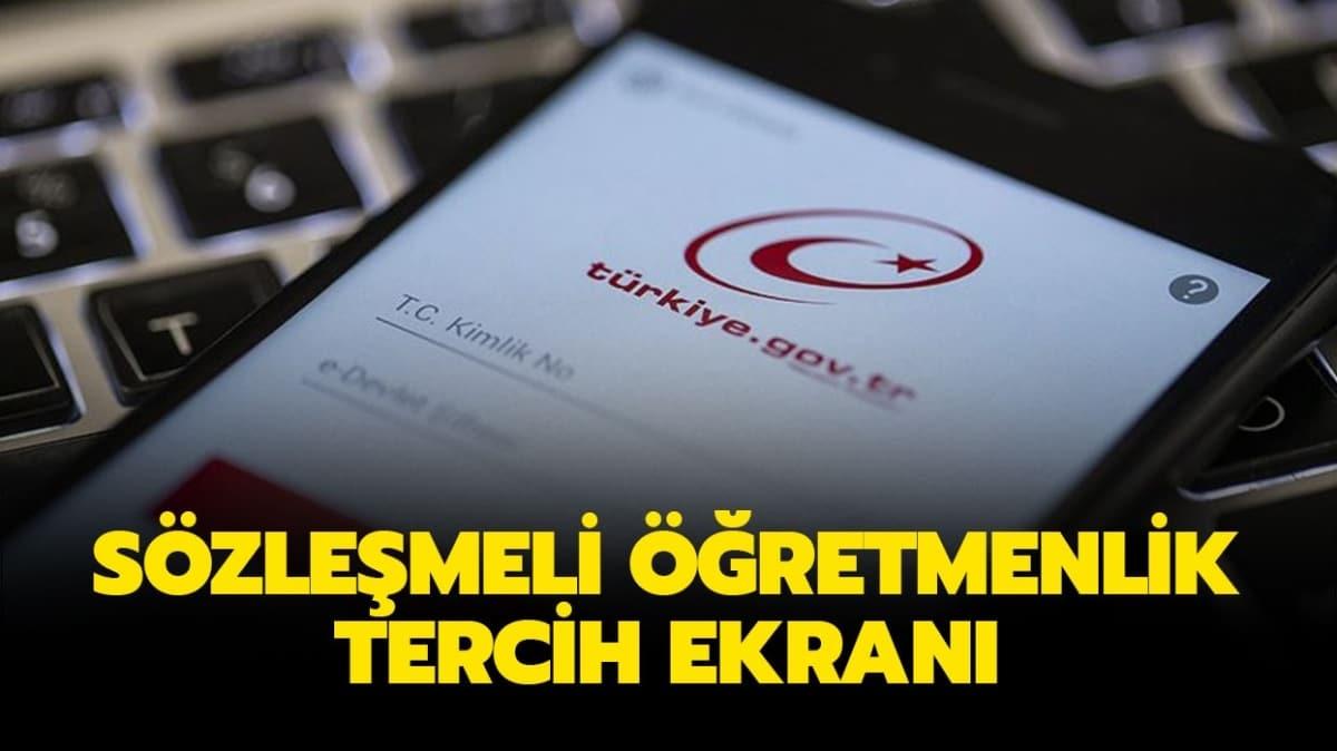 Szlemeli retmenlik ilk atama tercihleri balad m" Szlemeli retmenlik tercih ekran turkiye.gov.tr'de! 