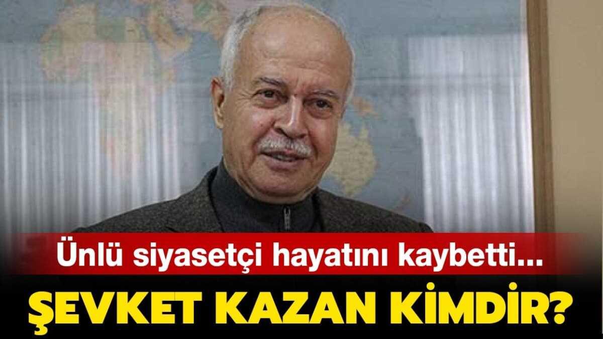 evket Kazan hayatn kaybetti! evket Kazan kimdir, ka yandayd"
