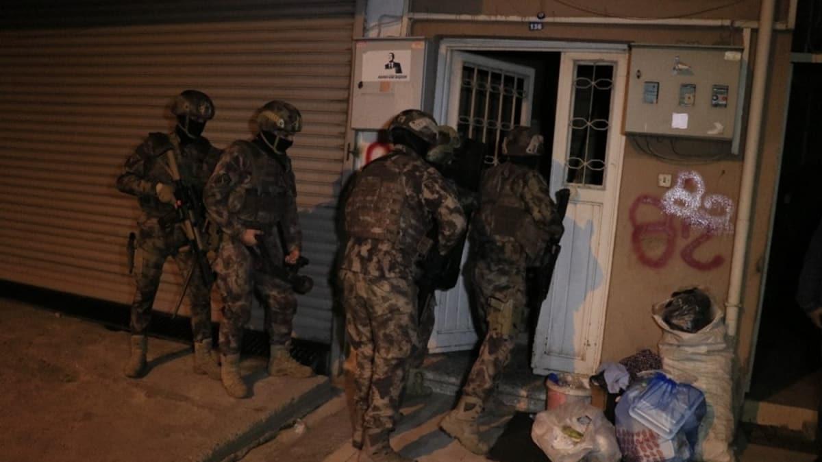Adana'da afak vakti terr rgt DEA ve El Kaide operasyonu