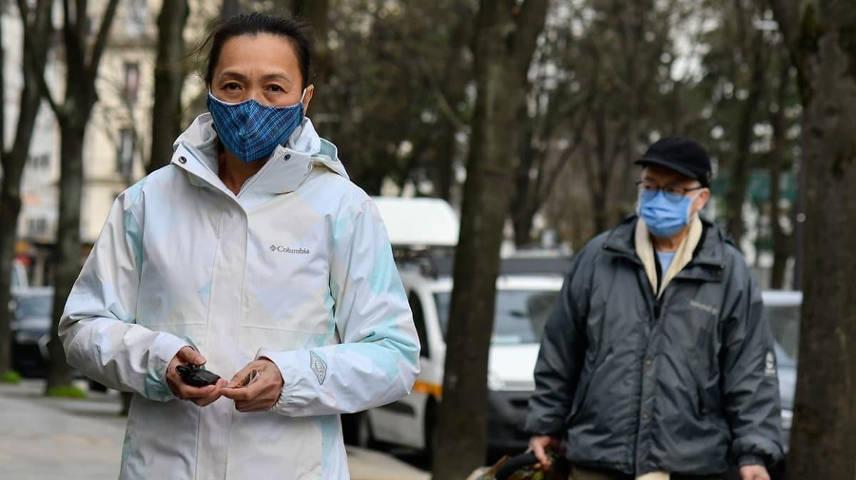 in'in Wuhan kentinden son 1 gnde yalnzca 1 yeni vaka olduu tespit edildi