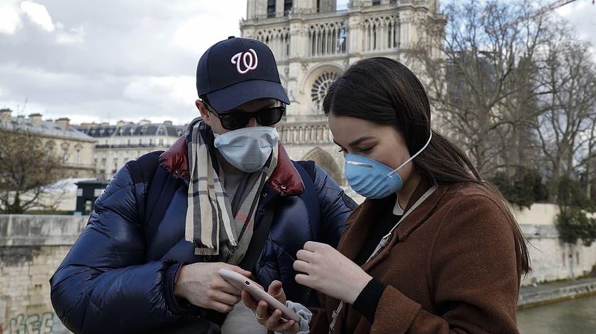 Fransa'da koronavirs salgnnda hayatn kaybedenlerin says 372'ye ykseldi