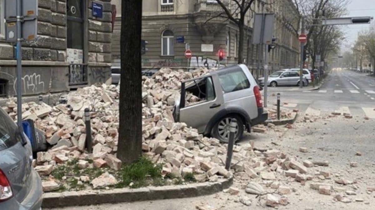 Hrvatistan'n bakentinde 5.3 byklnde deprem meydana geldi