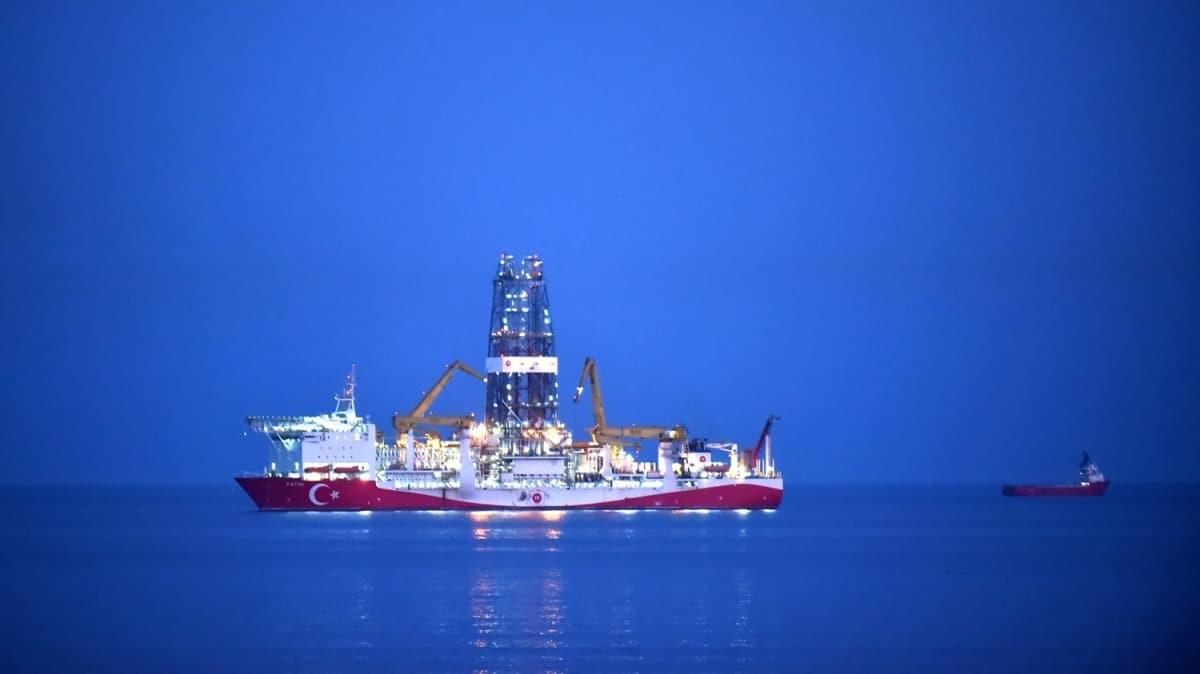 Trkiye'nin sondaj gemisi Fatih yeni lokasyonuna gidecek