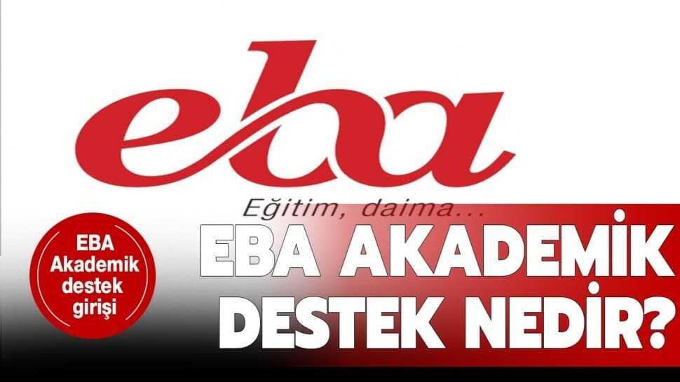 EBA akademik destek nedir"