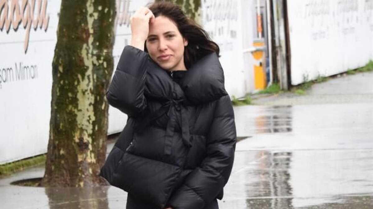 Zehra ilingirolu uyarlara aldrmad! Sahilde yry yaparken grntlendi