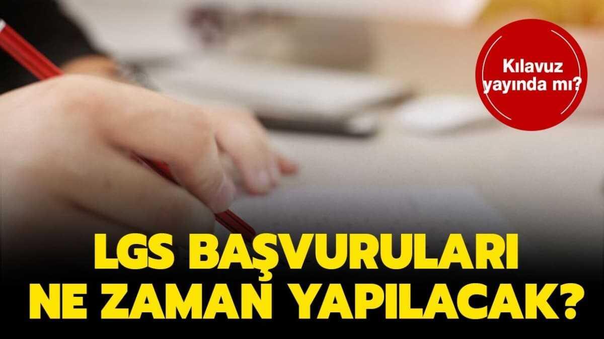 LGS bavurular iin heyecanl bekleyi