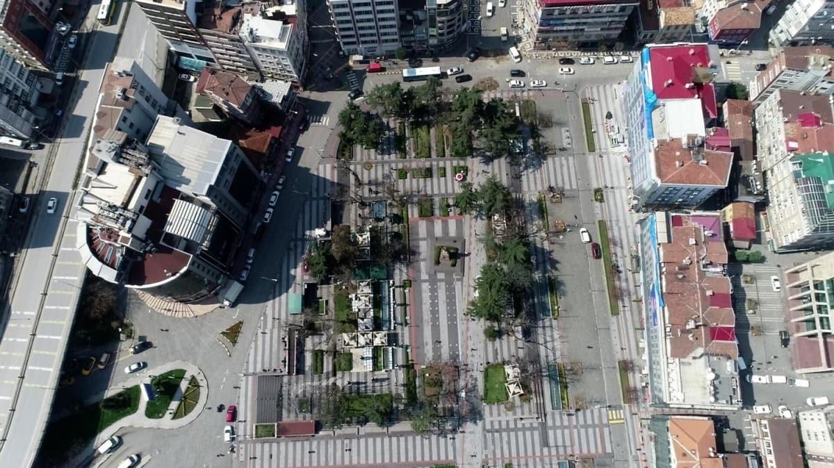 Trabzon'da 'evde kal' arlarna uyuluyor