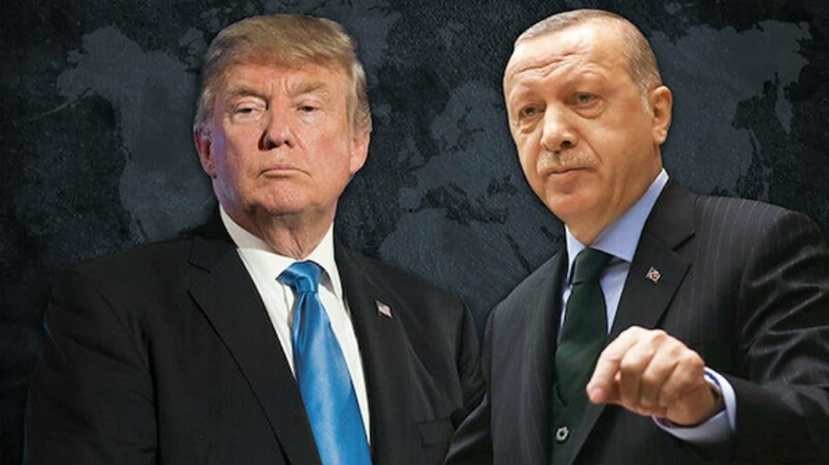 Bakan Erdoan, ABD Bakan Trump ile grt