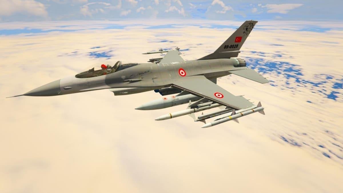 F-16'lar iin harekete geildi: Dostu-dman byle ayrt edecek