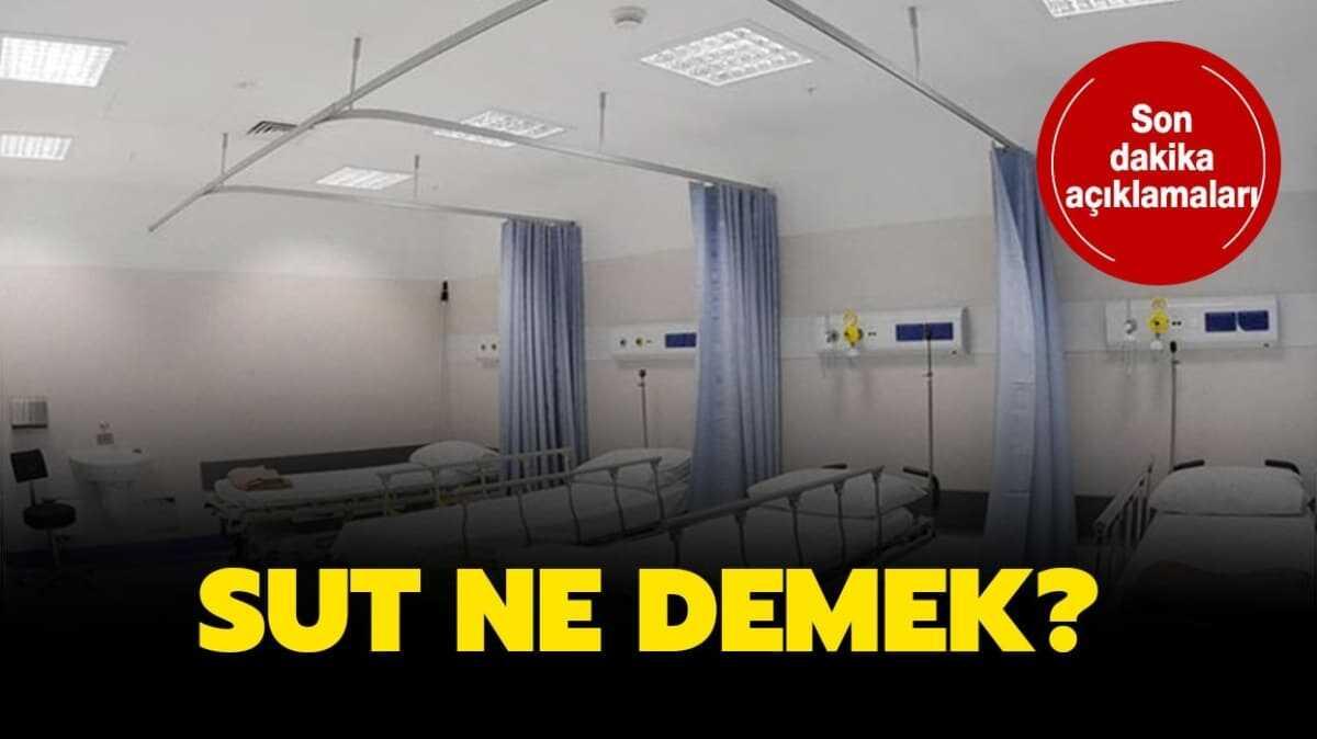 SUT alm nedir SUT  son dakika fotoraflar resimleri