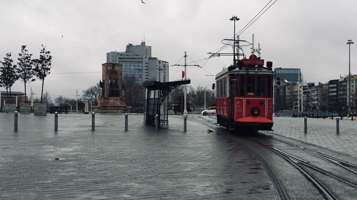 Tarihi tramvay bugn saat 21.00'dan sonra geici olarak durdurulacak