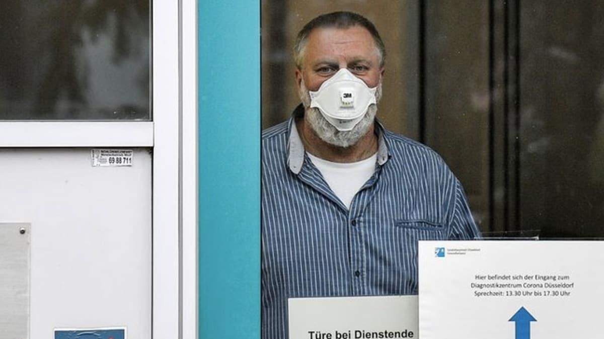 Almanya'da koronavirs vaka saysnn 100 bini at kaydedildi