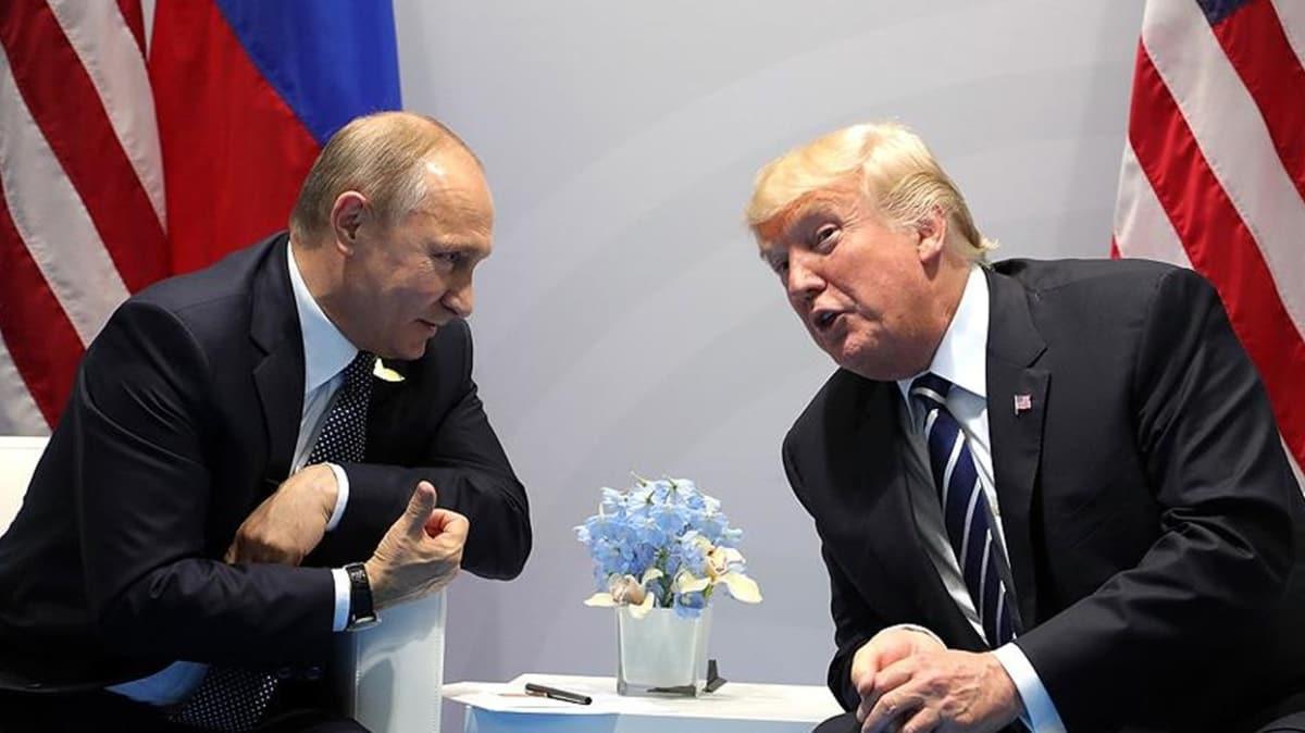Putin ve Trump, petrol üretim kısıntısını telefonda görüştü